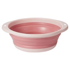 조인메이드 다용도 접이식 대야 특대형, 핑크, 1개