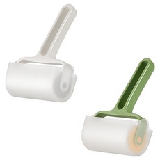 PEONIST 迷你除塵滾筒2件組 白色 綠色, 1套
