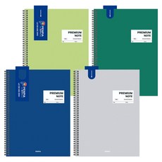 펜피아 3000 스프링 하드커버 유선노트 16절, 랜덤발송, 4개