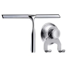 World Clean 不鏽鋼瞬潔刮水刀 + 支架組, 1套, 單一顏色