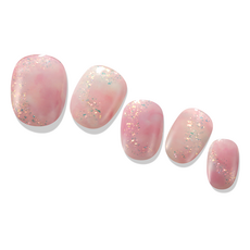 Gelato factory Solargel 貝殼美甲貼, 1個, 粉紅色