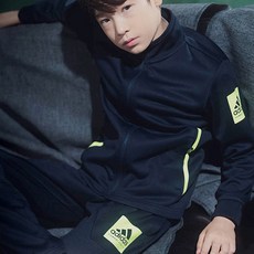 Adidas 兒童 3S BOX 訓練服套裝 TR-110