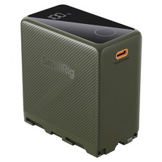 스몰리그 NP-F970 USB C 충전식 배터리, 4577(그린), 1개