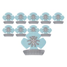 DONGMYUNG 四季安全帽汗帶 通風涼感 空氣網眼吸汗內襯 高級款, 10個