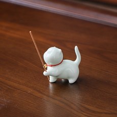 陶瓷貓咪線香座, 2