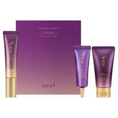 YEHWADAM 撫紋護理霜 30ml+寶光乳霜 15ml+精華泡沫洗面乳 50ml, 1組
