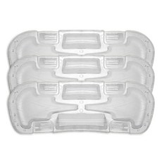 동명 안전모 후두부 충격방지대, 투명, 3개