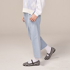 JCB 寬版水洗丹寧褲 S241