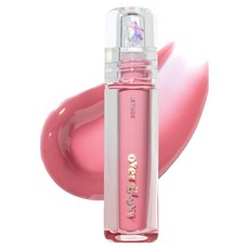 ETUDE Over Glow唇蜜, 2.8g, 1個, 04 粉紅棉花糖