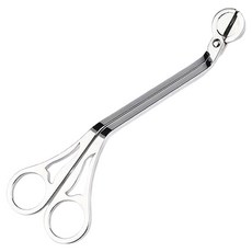 라벤티아 스테인리스 캔들 가위, 실버, 1개