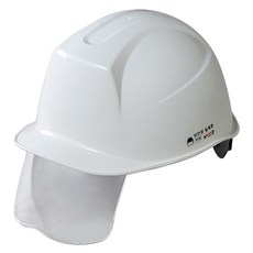 DONGMYUNG 建築工地 施工現場 頭部保護 新型頭盔 安全護目鏡 安全帽 象牙白 DMS-D-3001, 1個