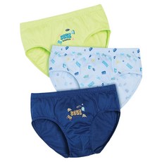 KIDSKIO TRY 男童三角內褲3件組 TBPDG01