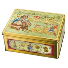 아마레티버지니아 어소트 화인 비스킷 GOLD TIN 44/96, 250g, 1개