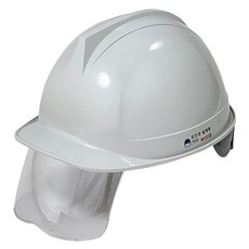 동명 투구형 보안경 안전모 DMS-D-3002SH, 그레이, 1개