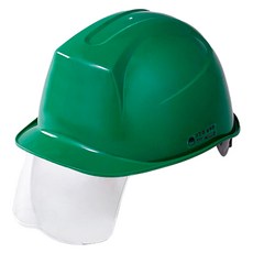 DONGMYUNG 建築現場 工地 頭部保護 新型頭盔 安全護目鏡 安全帽, 1個, 深綠色