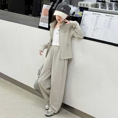 Edgeland 女童高領運動上下套裝