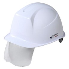 DONGMYUNG 工地頭部保護新款頭盔型護目鏡安全帽 DMS-D-3001SH, 1個, 白色