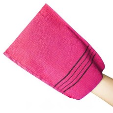 Wonine 專家用大尺寸沐浴搓澡巾, 亮粉色, 20個, 1入