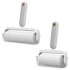 PEONIST 寬版迷你除塵滾輪 2件組 白色, 1套