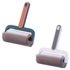 PEONIST 簡易滾筒除塵器 藍綠色 + 白色組合, 1套