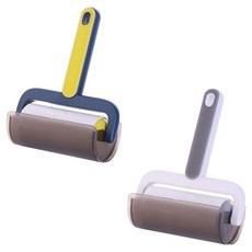 PEONIST 簡易滾筒除塵器 海軍藍 + 白色組合, 1套