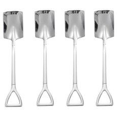 Sense Pang 304不鏽鋼方形鏟匙, 4個, 單品