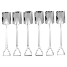 Sense Pang 304不鏽鋼方形鏟匙, 6個, 單品