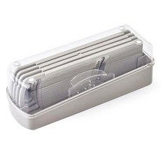 JAJU 方便收納的4件式切菜器組, 銀色