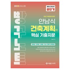 2025 安南植 建築計畫(學) 核心考古題填空筆記, 首爾考試閣