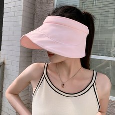 아뗄릭 접이식 파스텔 컬러 패브릭 썬캡 10252