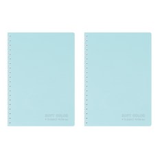 아이비스 컬러PP 노트 SP 12769, 2개, 민트
