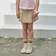 MaritheFrancoisGirbaud 女童 ENFANT MARITHE LOGO 百褶裙