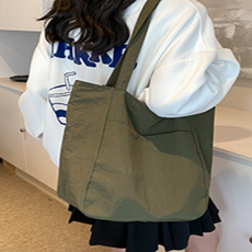 Daviglow 簡約休閒拉鍊環保袋