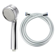 World Clean Power水壓家用蓮蓬頭+PVC防垢軟管2m組, 1組