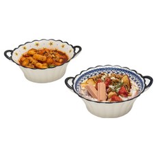 프라카 폴란드풍 양손볼 2종 세트, 비올라 + 포티시아, 1세트