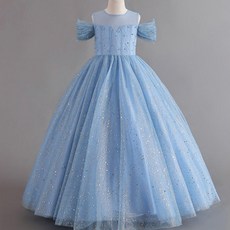 Edgeland 女童露肩公主洋裝