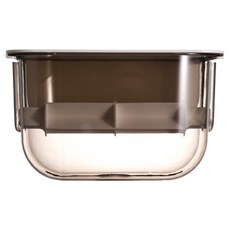 THE ZAKKA 免打孔防水蓋衛生紙盒, 1個, 棕色