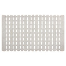 THE ZAKKA TPE麥稈防滑浴室墊, 1個, 象牙白