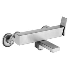 Haatz 不鏽鋼 sus 淋浴浴缸水龍頭組 SBFC-242, 1套