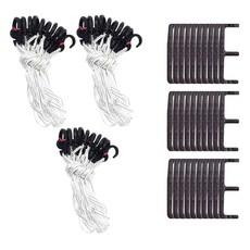 Homi.com Anpago 誘引繩 115號 30入 + 夾子 12cm 50入 套組, 1套