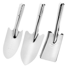 Homeflow 不鏽鋼園藝工具移植鏟3件組, 1套
