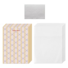 Monolike 相框摺疊卡圖案套組, 1套, 01 十字紋