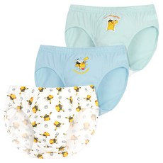 PremierFam 男童寶可夢三角內褲3件組