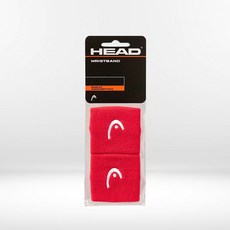 HEAD 海德 護腕帶 7公分 2入, 紅色, 1個