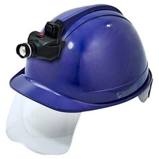 DONGMYUNG 高級護目鏡安全帽 含頭燈 KH002 深藍色, 1個