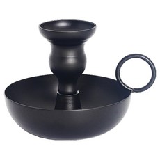 Laventia 手把家用燭台, 黑色