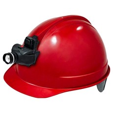 DONGMYUNG 高級頭盔型安全帽 含頭燈 KH001 紅色, 1個