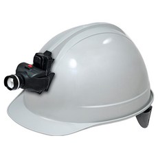 DONGMYUNG 高級款頭盔型安全帽 含頭燈 KH001 灰色, 1個