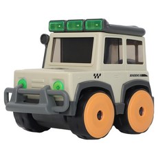 BeneBene 幼兒越野旅行車多功能學習玩具, 1個, 棕色