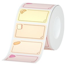 카피어랜드 NEW1 라벨프린터 전용 라벨테이프 FB-4020 E027, 혼합색상, 20mm